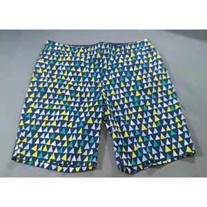 Talbots Womens Shorts 12 Chino Preppy Coastal Grandmacore Geometric  Classic